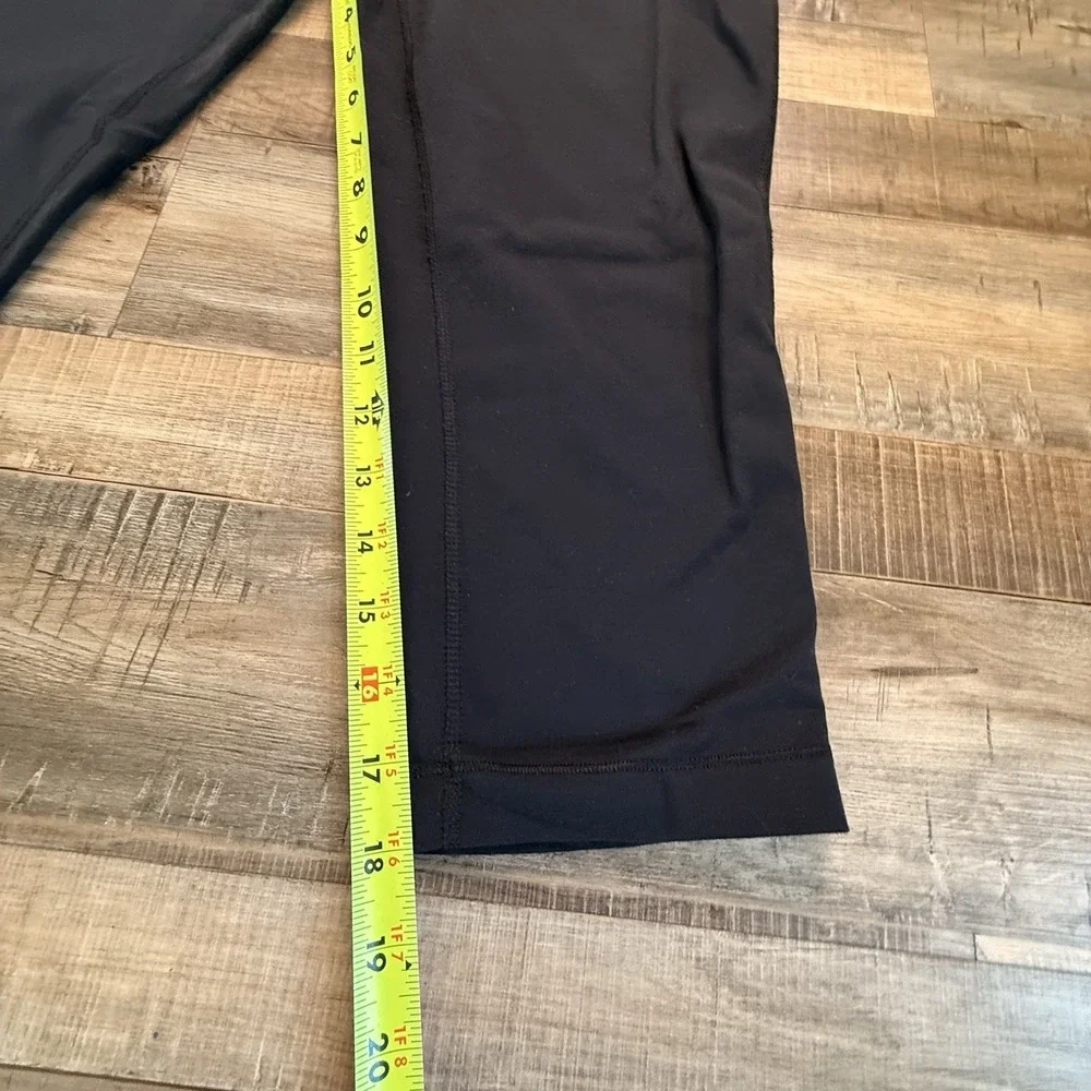 Nike Dri-Fit Women's Running Capri Leggings Size L Black